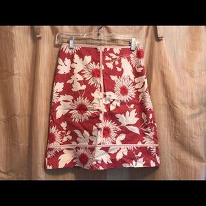 “Vintage” Ann Taylor Loft Floral Skirt